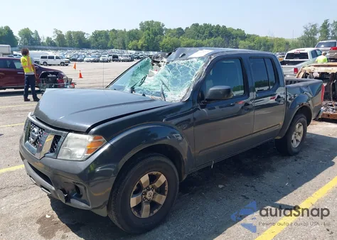 2013 Nissan Frontier Sv from USA, damaged, VIN 1N6AD0EVXDN736625